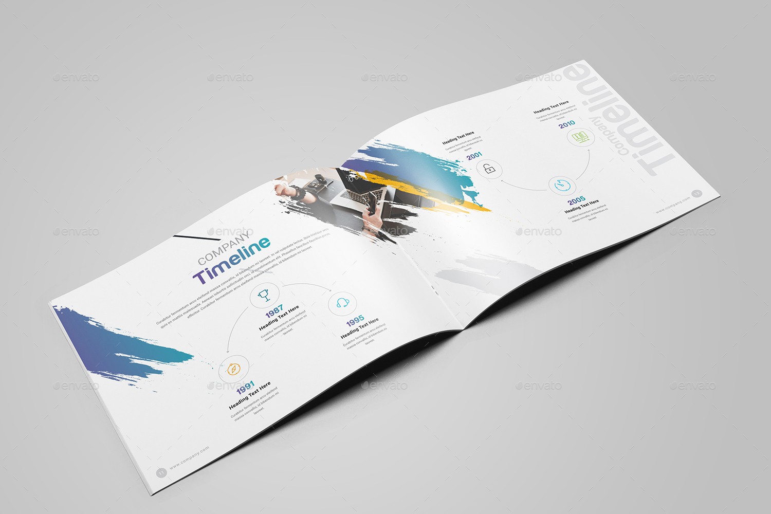 Landscape Brochure Template by generousart GraphicRiver